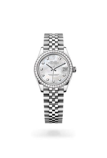 Rolex Datejust Rolesor trắng, M278384rbr.